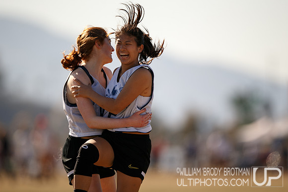 Day 2 of USA Ultimate College Championships.