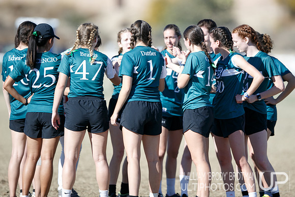 Day 2 of USA Ultimate College Championships.