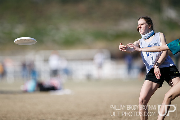 Day 2 of USA Ultimate College Championships.