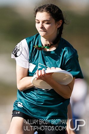 Day 2 of USA Ultimate College Championships.