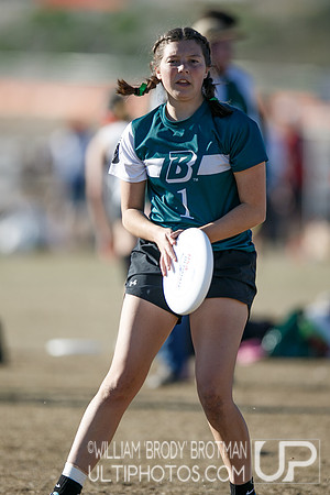 Day 2 of USA Ultimate College Championships.