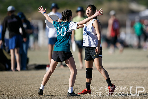 Day 2 of USA Ultimate College Championships.