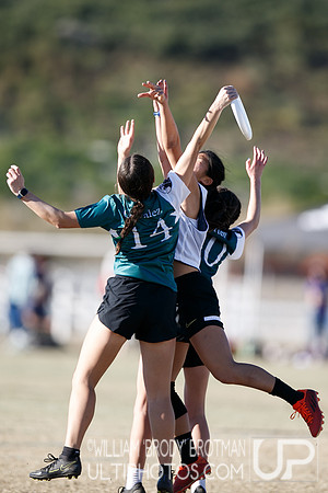 Day 2 of USA Ultimate College Championships.