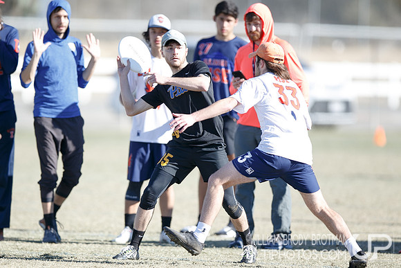 Day 2 of USA Ultimate College Championships.