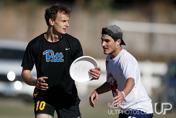 Day 2 of USA Ultimate College Championships.