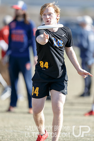 Day 2 of USA Ultimate College Championships.