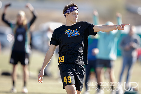 Day 2 of USA Ultimate College Championships.