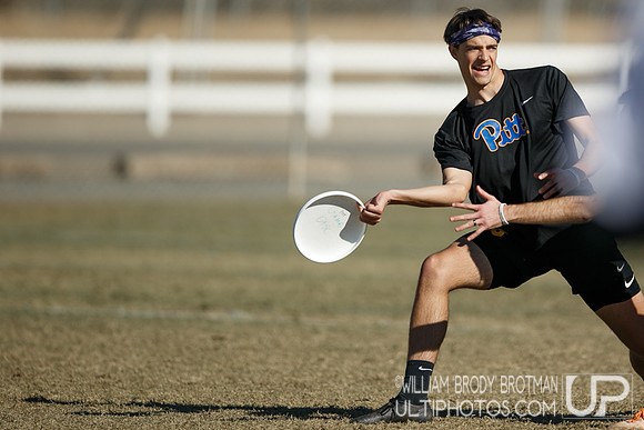 Day 2 of USA Ultimate College Championships.