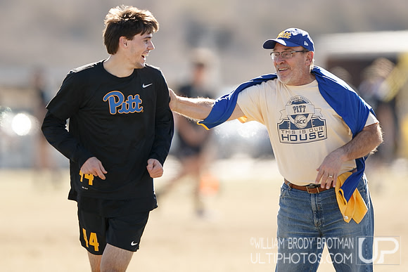 Day 2 of USA Ultimate College Championships.