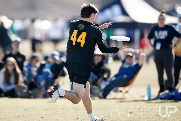 Day 2 of USA Ultimate College Championships.