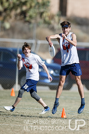 Day 2 of USA Ultimate College Championships.