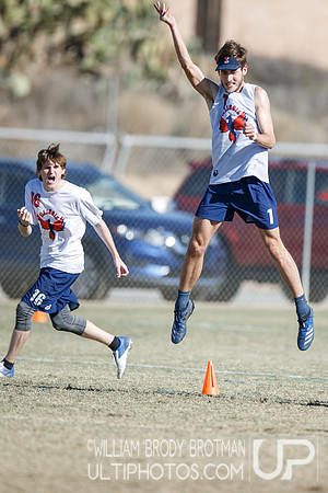 Day 2 of USA Ultimate College Championships.