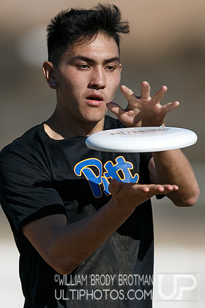 Day 2 of USA Ultimate College Championships.