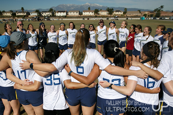 Day 2 of USA Ultimate College Championships.