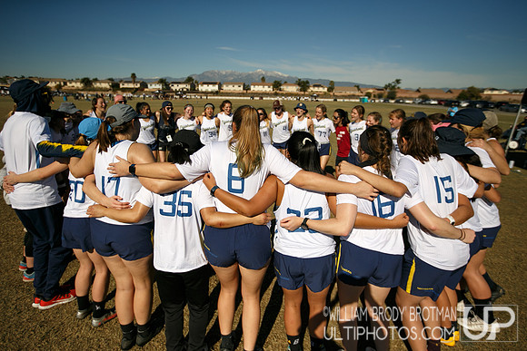 Day 2 of USA Ultimate College Championships.