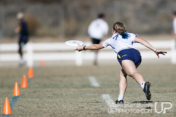 Day 2 of USA Ultimate College Championships.