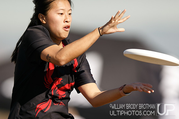 Day 2 of USA Ultimate College Championships.