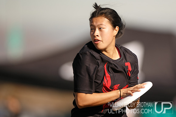 Day 2 of USA Ultimate College Championships.