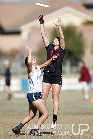 Day 2 of USA Ultimate College Championships.