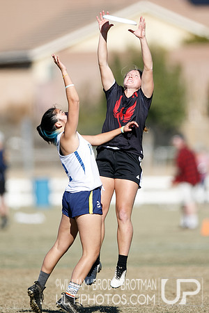 Day 2 of USA Ultimate College Championships.