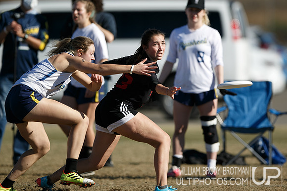 Day 2 of USA Ultimate College Championships.