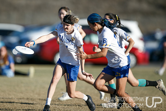 Day 2 of USA Ultimate College Championships.