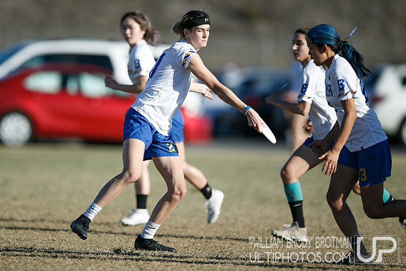 Day 2 of USA Ultimate College Championships.