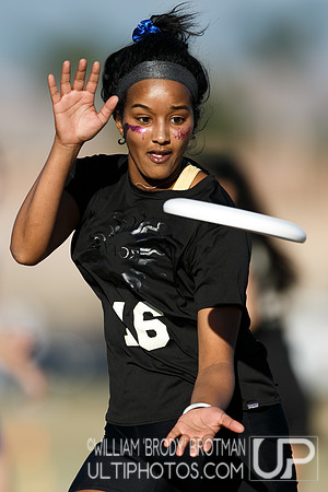 Day 2 of USA Ultimate College Championships.
