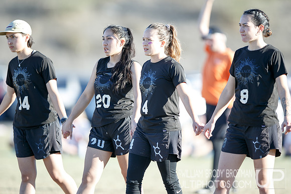 Day 2 of USA Ultimate College Championships.