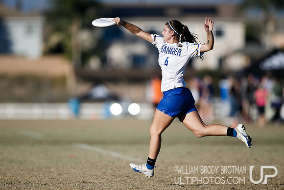 Day 2 of USA Ultimate College Championships.