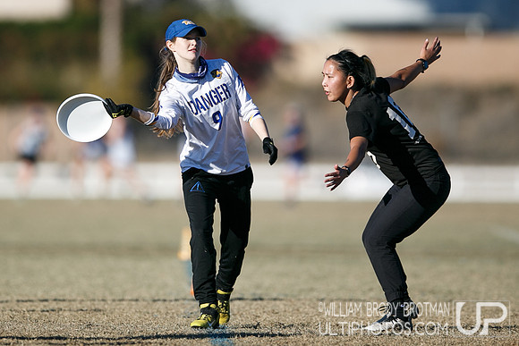Day 2 of USA Ultimate College Championships.