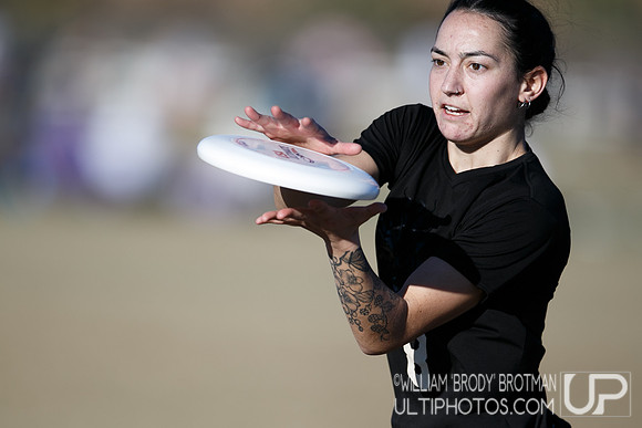 Day 2 of USA Ultimate College Championships.
