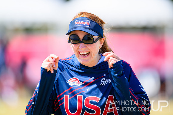 Women’s semifinals during World Ultimate Championships at Runaway Bay Precinct