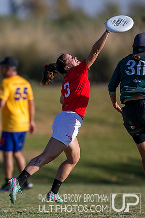 Day 1 of the WFDF 2024 World Masters Ultimate Championships