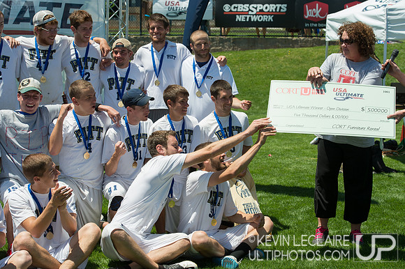 2012 USAU D-I College Championship Game Action