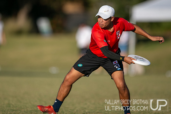 Day 1 of the WFDF 2024 World Masters Ultimate Championships