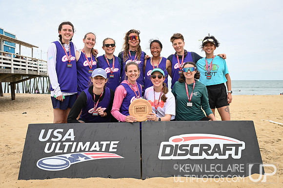 Go Girt Women's 2nd Place Team Photo - 2025 Beach Championships