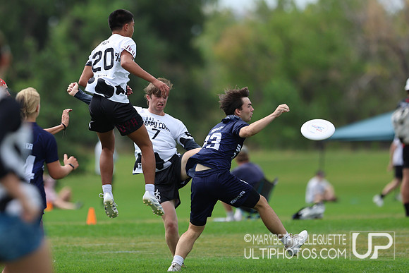 Saturday action at the USA Ultimate Youth Club Championships in