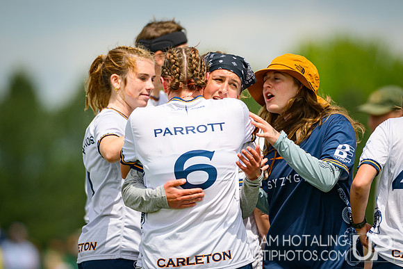 Pool play at USAU D-I College Championships