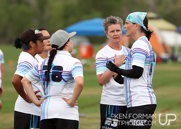 Stretch Mark v. Prime in Pool Play at the 2021 USAU Masters National Championships