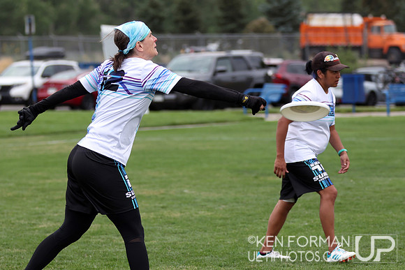 Stretch Mark v. Prime in Pool Play at the 2021 USAU Masters National Championships