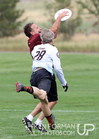 Triaged vs. Thirst N' Howl in Pool Play at the 2021 USAU Masters National Championships