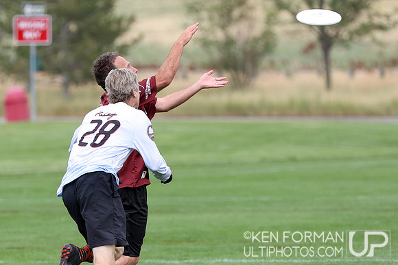 Triaged vs. Thirst N' Howl in Pool Play at the 2021 USAU Masters National Championships