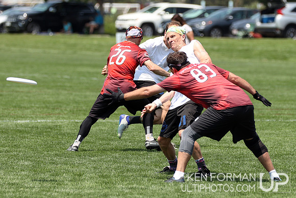 Triaged vs. Oxymorons in Pool Play at the 2021 USAU Masters National Championships