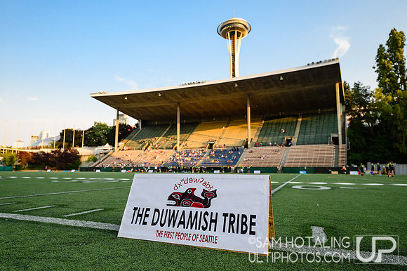 WUL Tempest vs. The West Showcase Game at Memorial Stadium. July 30, 2021