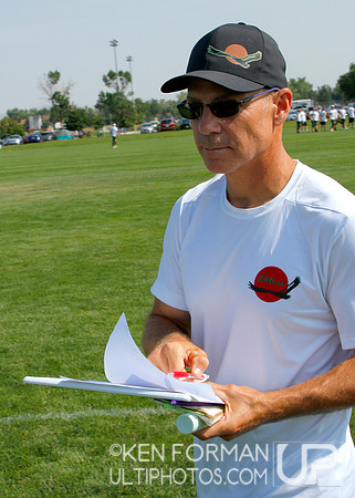 Eldors vs. GrandMaster Flash in Pool Play at the 2021 USAU Masters National Championships