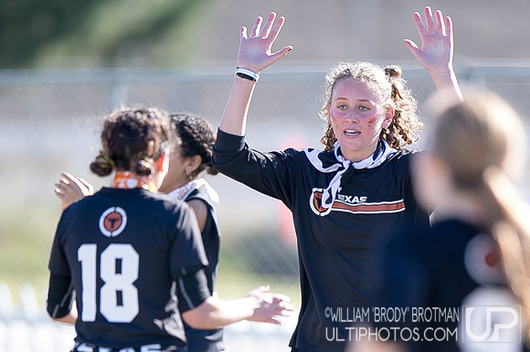Day 1 of USA Ultimate College Championships.