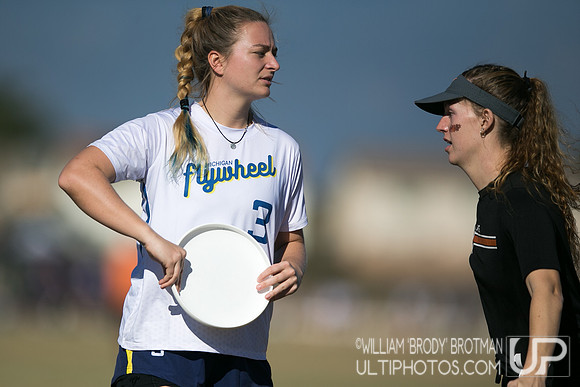 Day 1 of USA Ultimate College Championships.