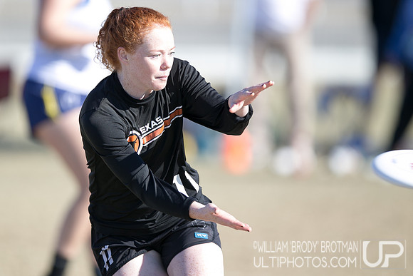 Day 1 of USA Ultimate College Championships.