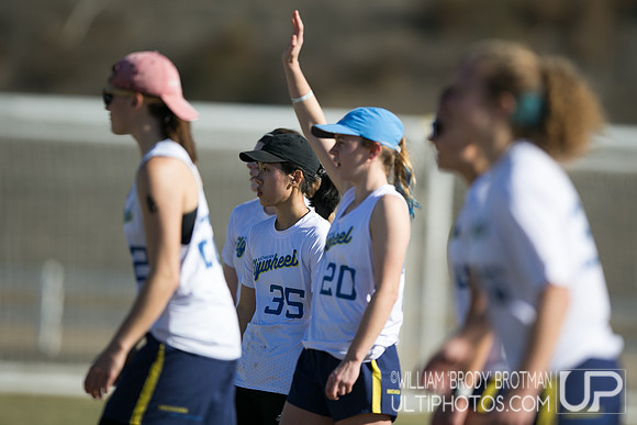 Day 1 of USA Ultimate College Championships.